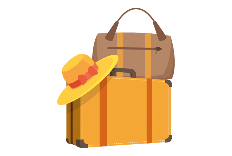 Reisekoffer - bereit für den Urlaub!